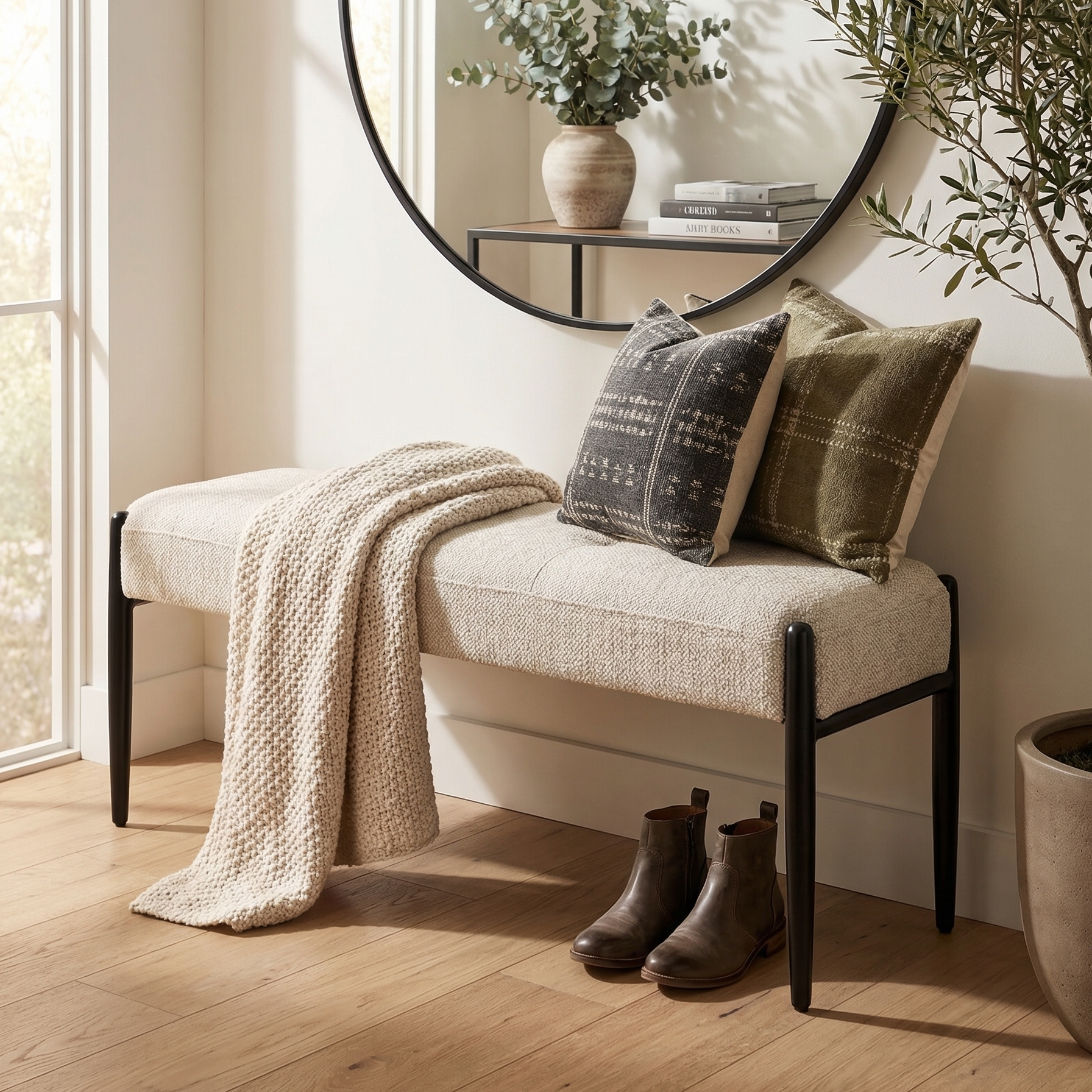 Chateau Bench: Ivory